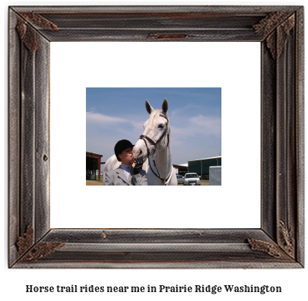 horse trail rides near me in Prairie Ridge, Washington